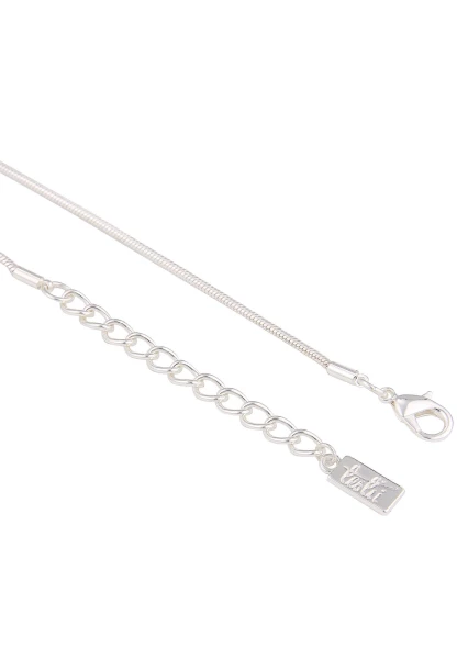 Leslii Kurze Halskette Bicolor Collier Silber Gold Tägliche Deals