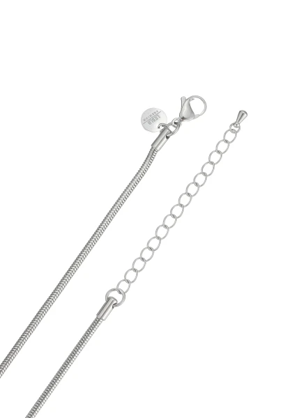 Leslii Lange Kette Ring Tropfen Edelstahl Silber JETZT KAUFEN