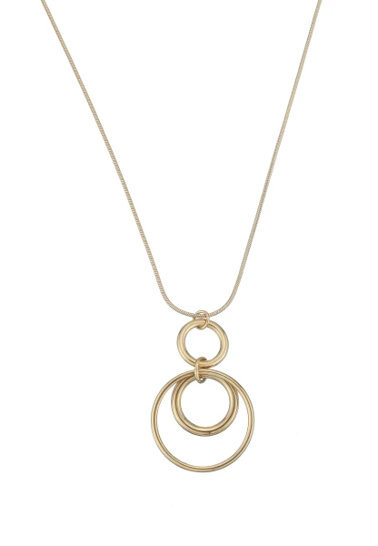 Leslii Lange Kette Ringe Edelstahl Gold Letzter Tag