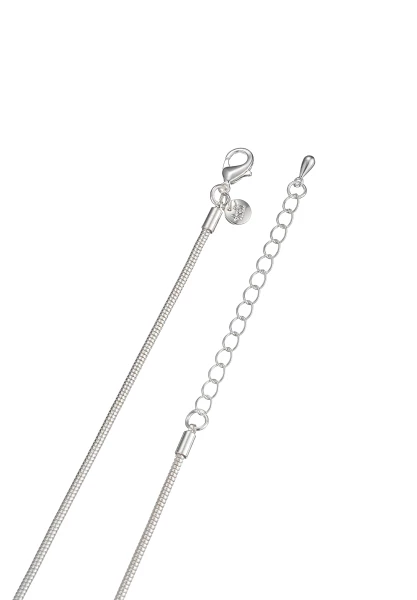 Leslii Lange Kette Glitzer Ringe Silber Bis zu 60% Rabatt