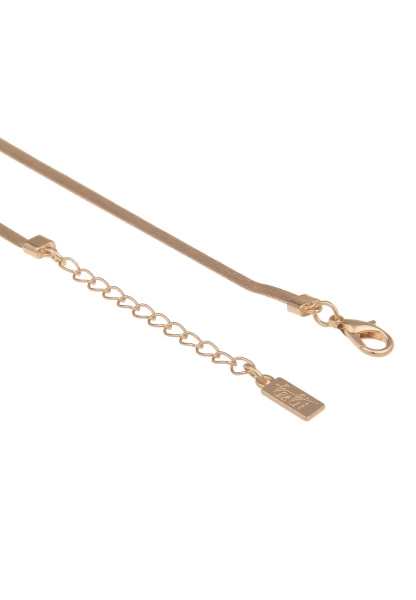 Leslii Kurze Halskette Stein-Kugeln Gold Braun 50% Rabatt mit kostenlosem Versand