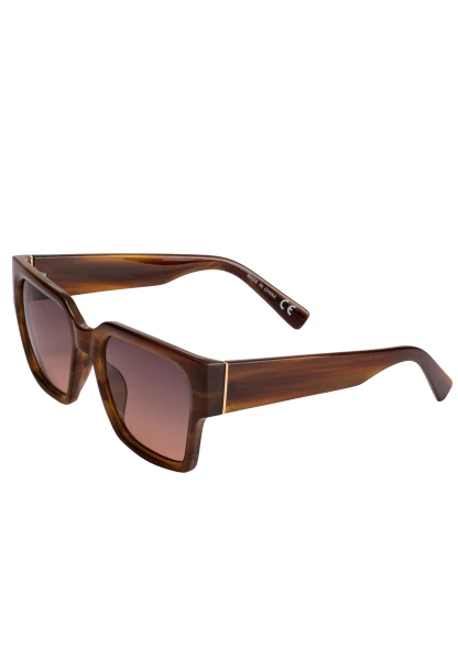Leslii Sonnenbrille Retro Look Damen Sunglasses Designerbrille in Braun Outlet