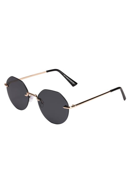 Leslii Sonnenbrille rahmenlose Damen Sunglasses Designerbrille rhimless in Gold Verkauf