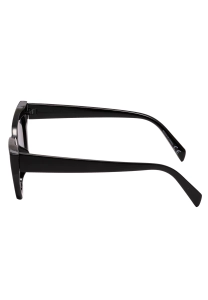 Leslii Sonnenbrille Cat Eye Damen Sunglasses Designerbrille in Schwarz im Angebot
