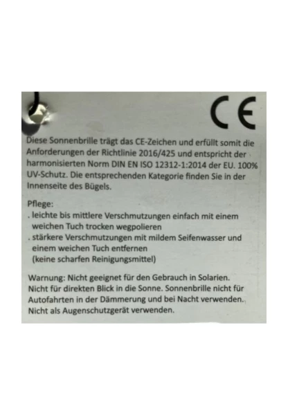 Leslii Sonnenbrille Damen Kanten-Look Horn-Optik braune Designerbrille Sunglasses Kunststoff Braun Fabrikverkauf