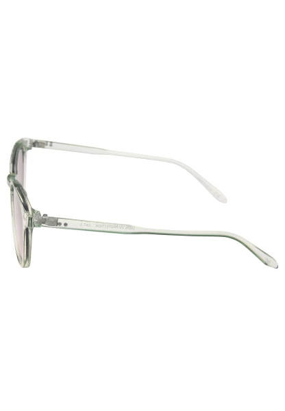 Leslii Sonnenbrille Damen Style grüne Sonnenbrille Designerbrille Sunglasses Kunststoff Grün Versandkostenfrei