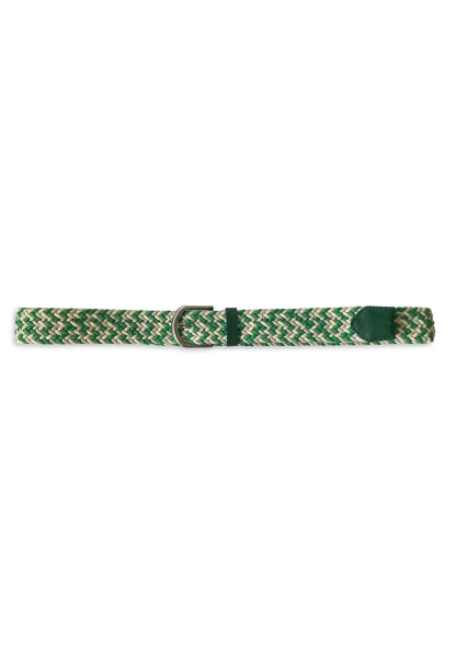 -50% SALE Leslii Stretchgürtel Damen Gürtel Leder-Gürtel Flechtgürtel Grün Creme Zeitbegrenzte Promotion