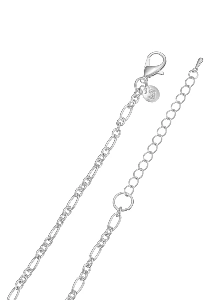 Leslii lange Gliederkette Ringe | Silber VIP-Rabatte