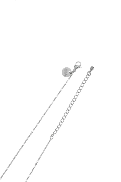 Leslii Kurze Halskette Strass Kreuz Edelstahl Silber 50% Rabatt mit kostenlosem Versand