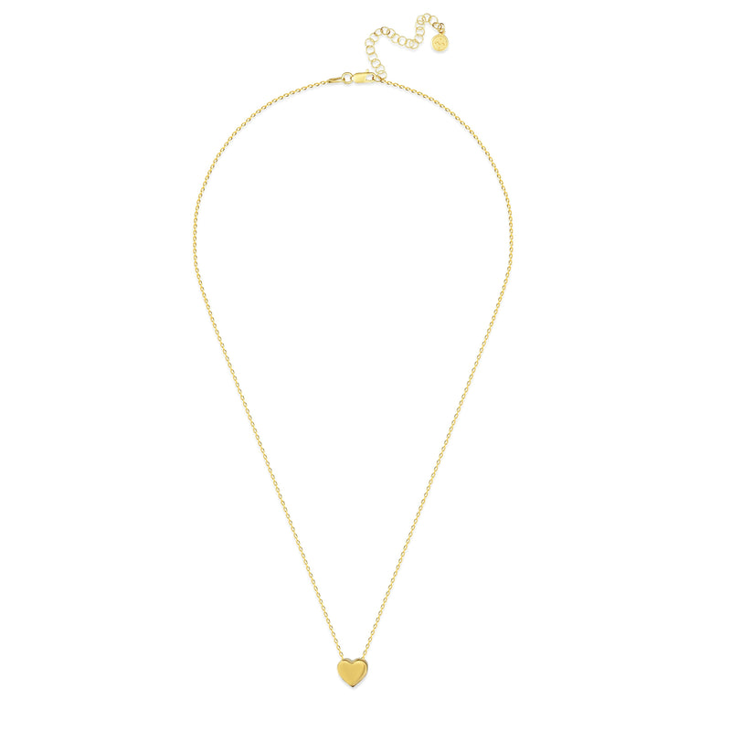 Mosuo Jewellery Herz Gold Halskette - Vermeil Kostenloser Versand international