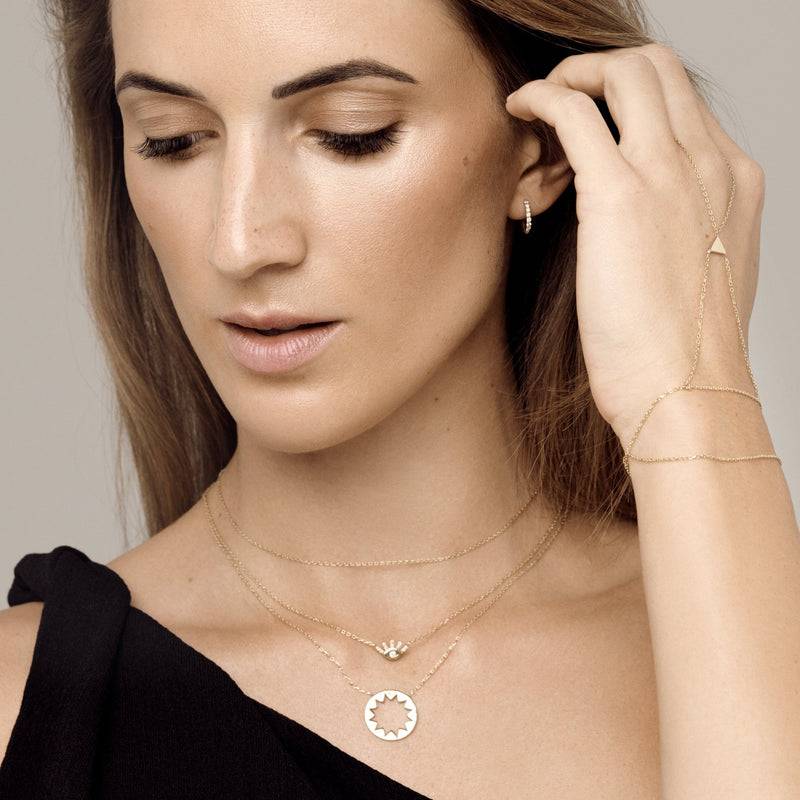 Mosuo Jewellery Dreieck Finger Armband Online