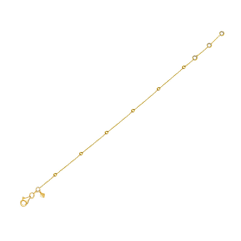 Mosuo Jewellery Kugel Fusskette im Angebot