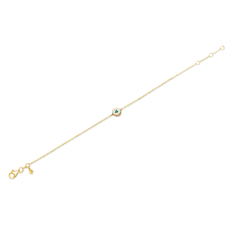 Mosuo Jewellery Emaille Dreieck Armband Fabrikpreis