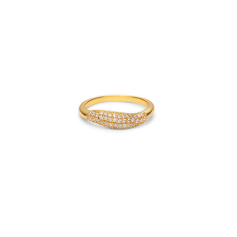 Mosuo Jewellery Athena Topas Ring - Vermeil Osterangebot