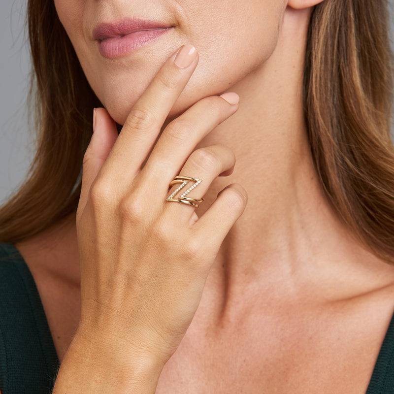 Mosuo Jewellery Diamant Blitz Ring Vatertagsangebot