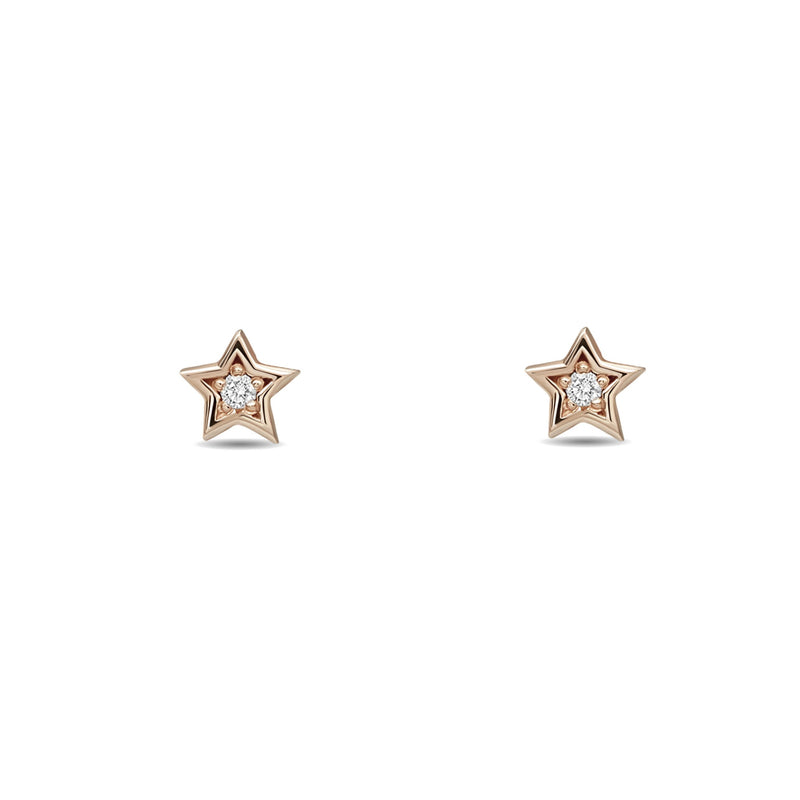 Mosuo Jewellery Diamant Stern Ohrstecker Neuheiten