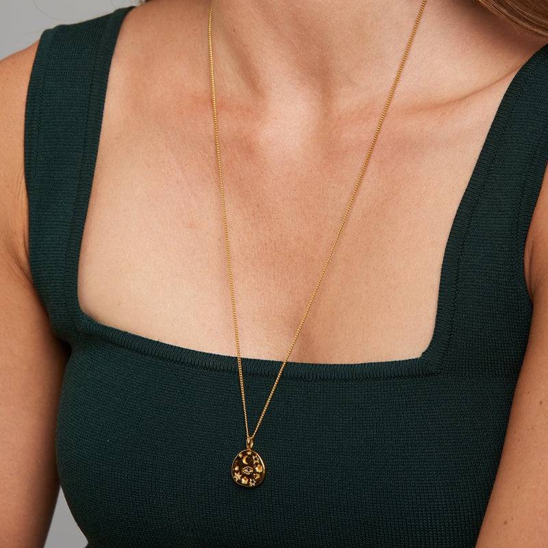 Mosuo Jewellery Magic Anhänger Kette - Vermeil Clearance-Verkauf