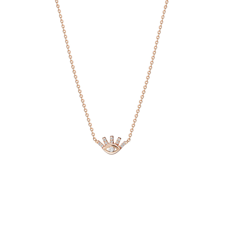 Mosuo Jewellery Evil Eye Diamant Halskette 50% Rabatt für begrenzte Zeit