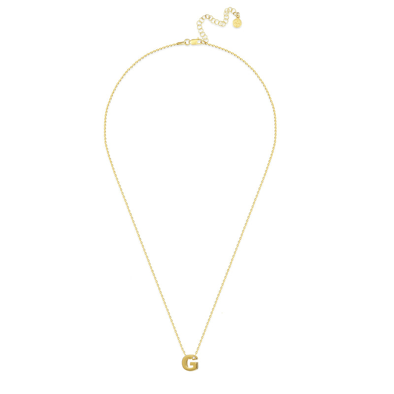 Mosuo Jewellery Diamant Buchstaben Halskette “G” - Vermeil Günstiger Verkauf