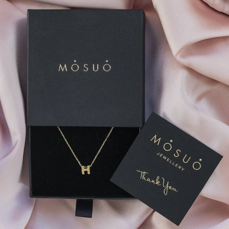 Mosuo Jewellery Diamant Buchstaben Halskette “H” Fabrikverkauf