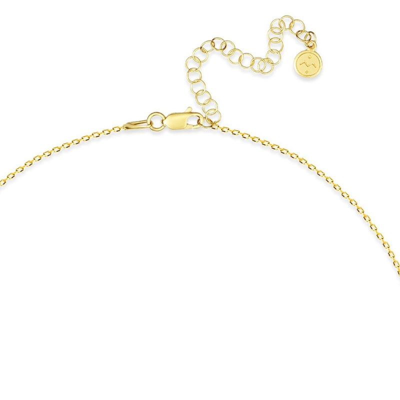 Mosuo Jewellery Diamant Buchstaben Halskette “I” - Vermeil Meist gekauft