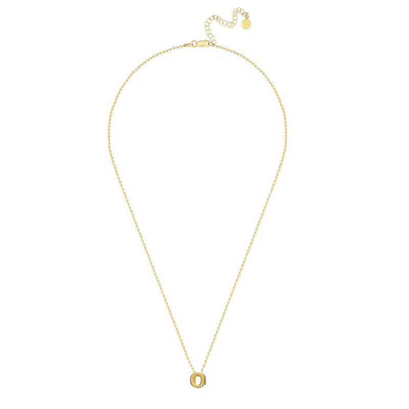 Mosuo Jewellery Diamant Buchstaben Halskette “O” - Vermeil Sonderangebot