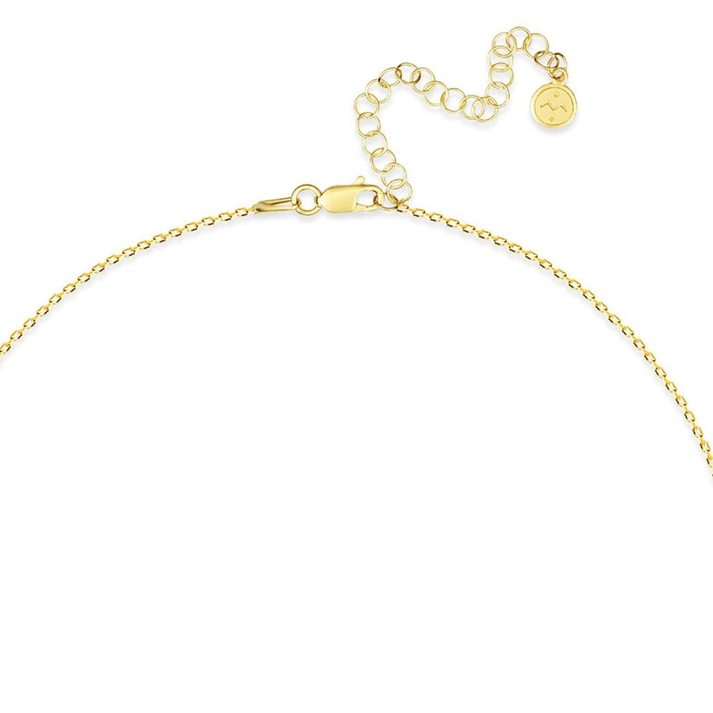 Mosuo Jewellery Diamant Buchstaben Halskette “O” - Vermeil Sonderangebot