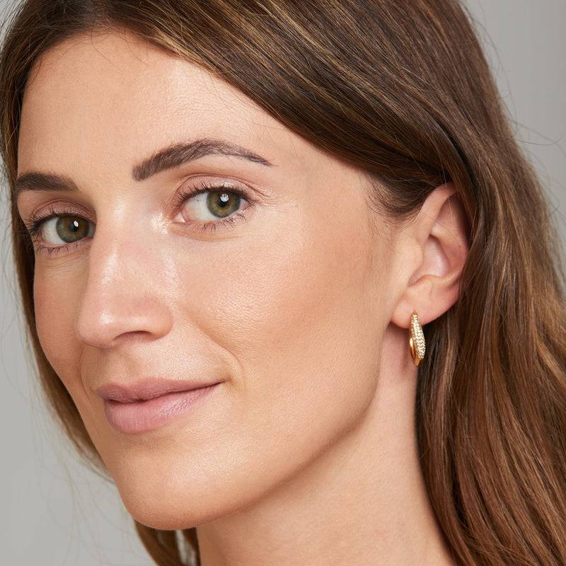 Mosuo Jewellery Athena Topas Ohrringe - Vermeil Preisnachlass