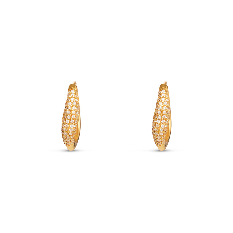 Mosuo Jewellery Athena Topas Ohrringe - Vermeil Preisnachlass