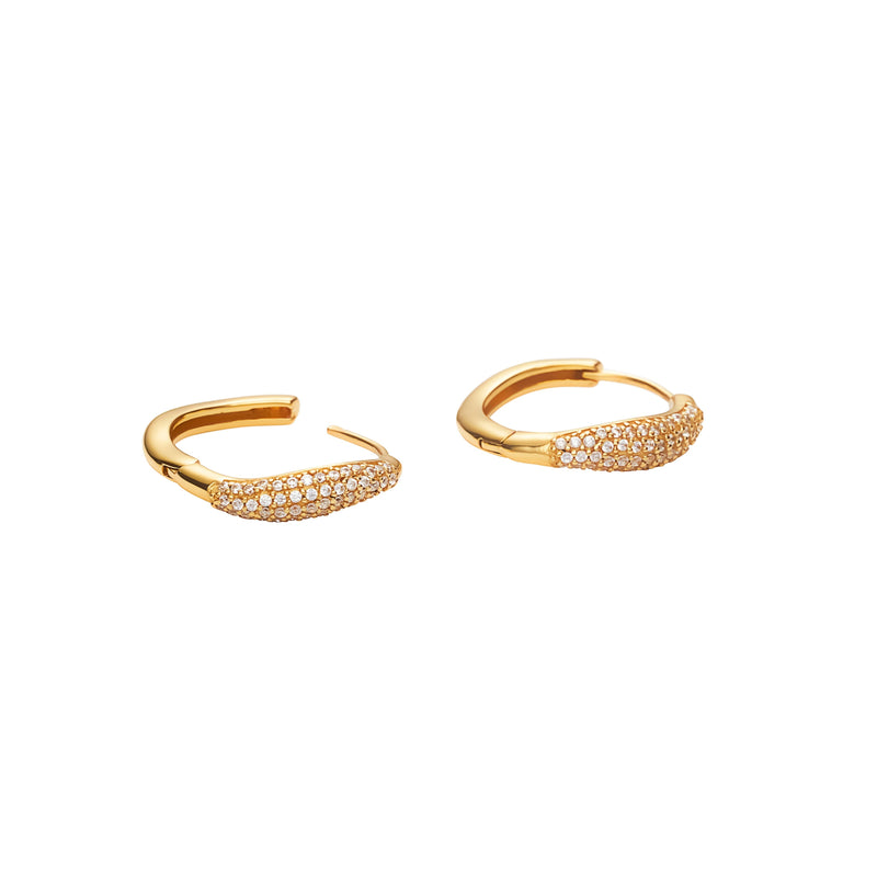 Mosuo Jewellery Athena Topas Ohrringe - Vermeil Preisnachlass