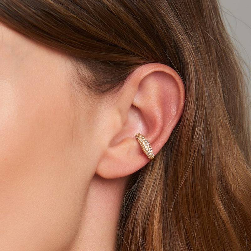 Mosuo Jewellery Athena Topas Ohrklemme - Vermeil Saisonschlussverkauf
