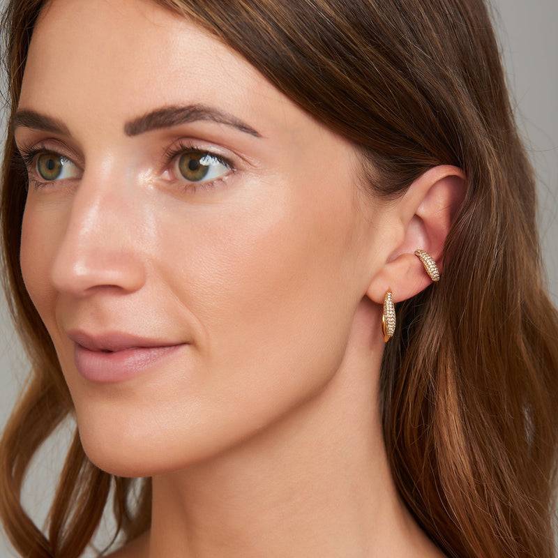 Mosuo Jewellery Athena Topas Ohrklemme - Vermeil Saisonschlussverkauf