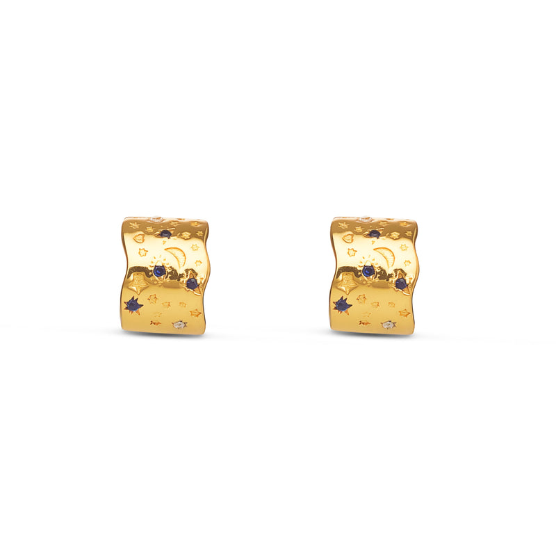Mosuo Jewellery Magic Creolen Ohrringe - Vermeil Black Friday