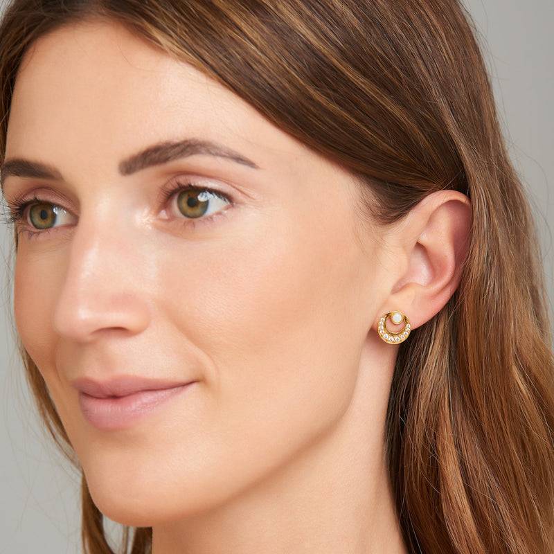 Mosuo Jewellery Mond Opal Ohrringe - Vermeil Cyber Monday