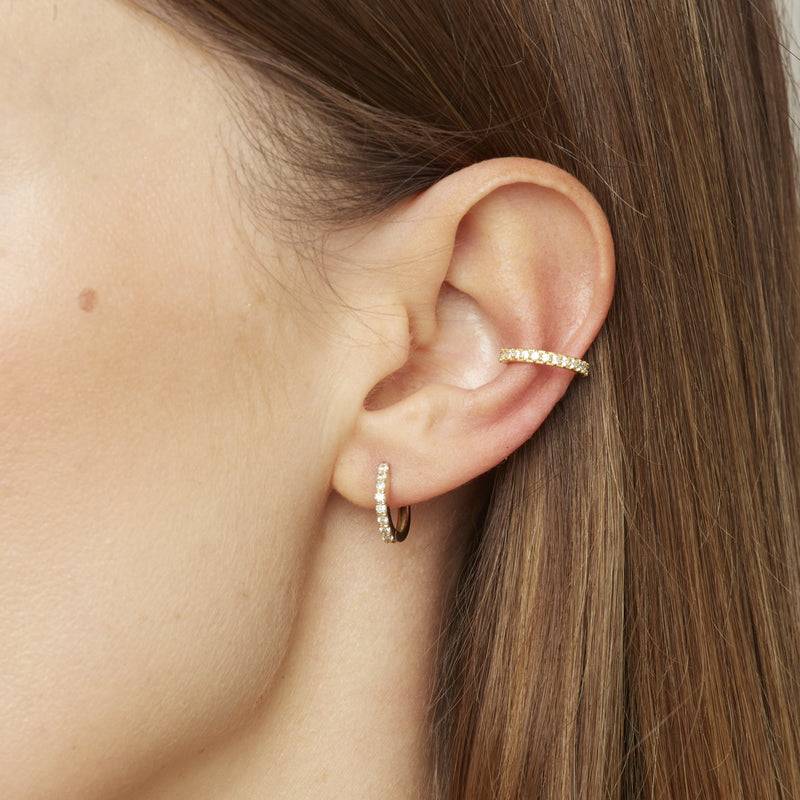 Mosuo Jewellery Ohrklemme Zirconia - Vermeil Muttertagsangebot