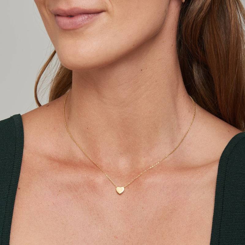 Mosuo Jewellery Herz Gold Schmuck Set - Vermeil Heißer Verkauf