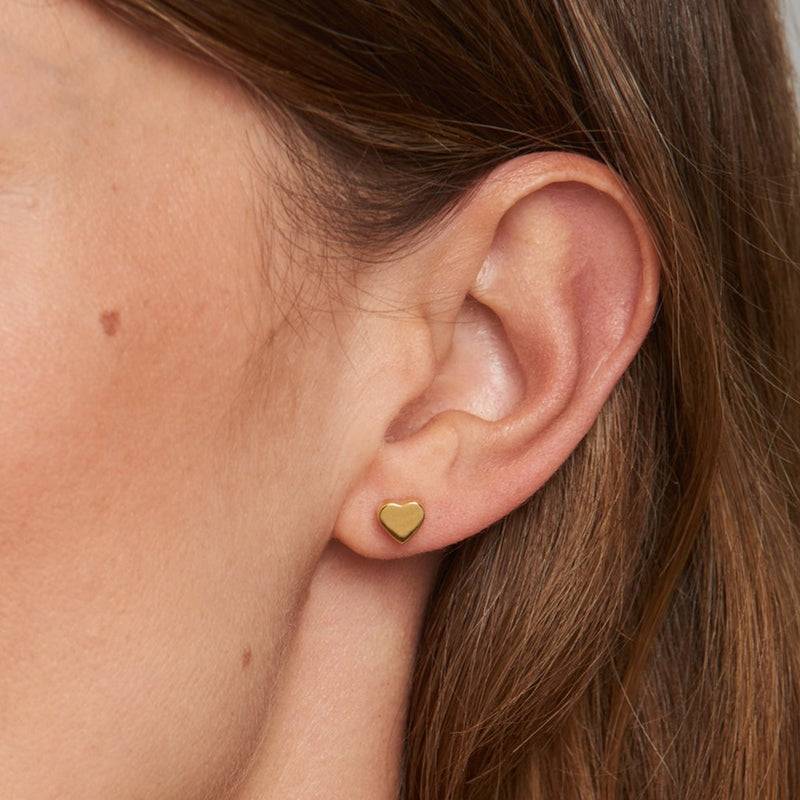Mosuo Jewellery Herz Gold Schmuck Set - Vermeil Heißer Verkauf
