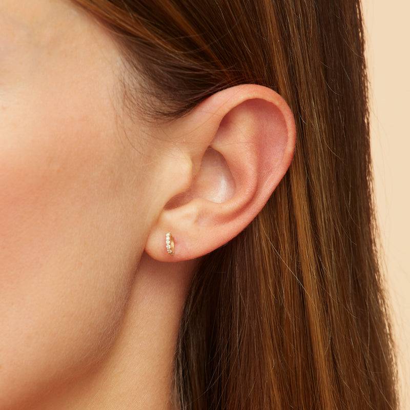 Mosuo Jewellery Orbit Diamant Ohrstecker Blitzangebot