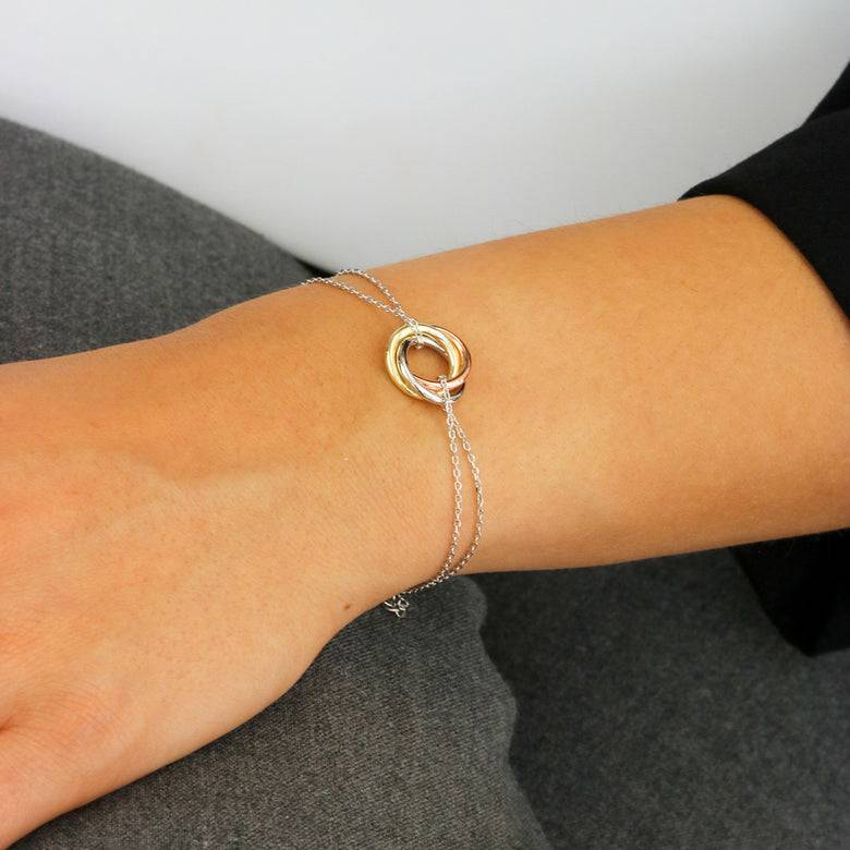 Nana Kay Modern Trio Armband Motile Rings Große Rabatte
