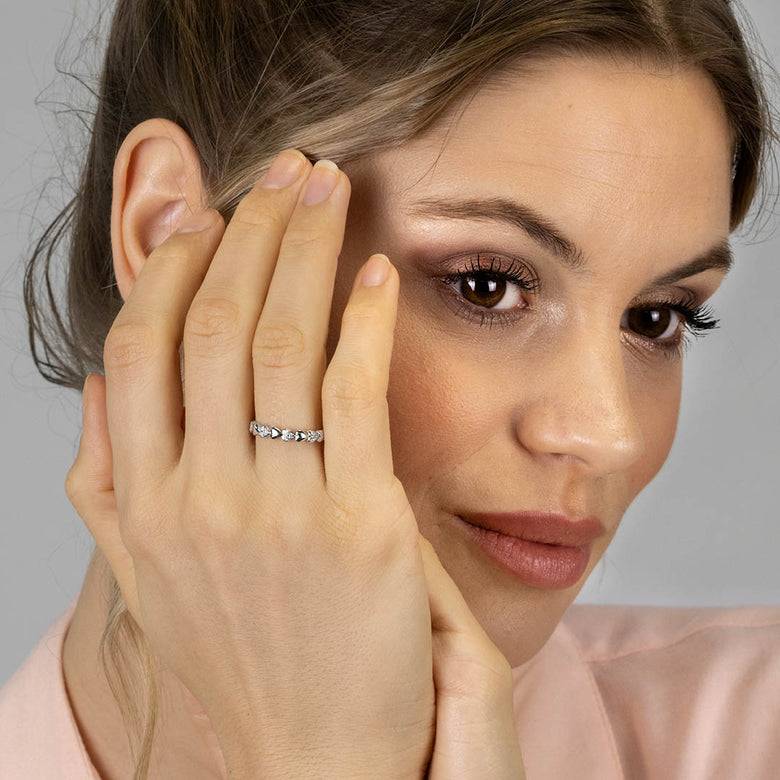 Nana Kay Double Happiness Ring Affection Zirkonia Nur noch ein Tag übrig