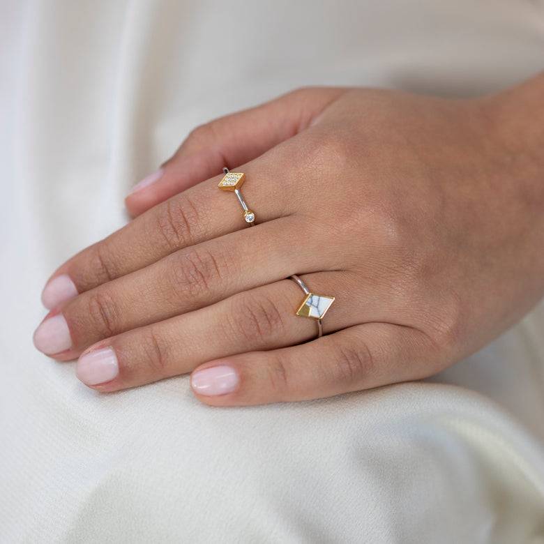 Nana Kay Roman Vibes Ring Marble Speichern exportieren