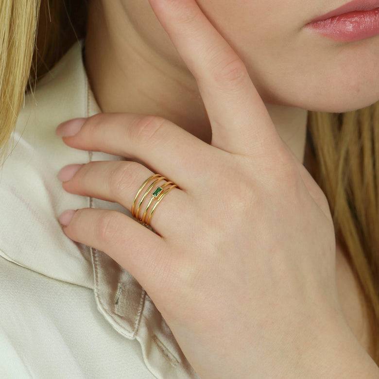 Nana Kay Modern Aztec Ring Xilonen Im Verkauf