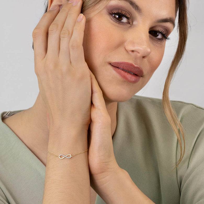 Nana Kay Echtgold Armband Infinity Online Outlet