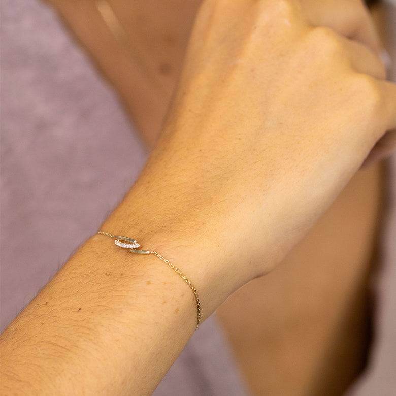 Nana Kay Echtgold Armband Charlène Große Rabatte