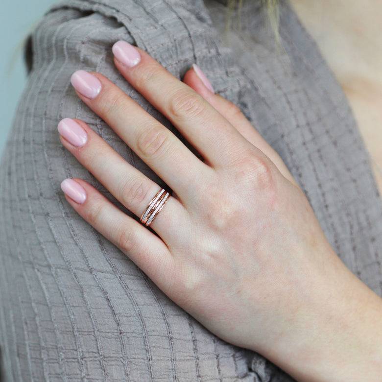 Nana Kay Echtgold Ring Jumelle Discount Store für neue Produkte