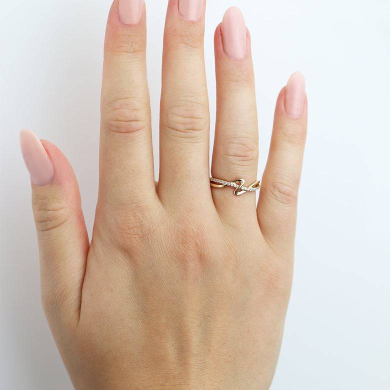 Nana Kay Echtgold Ring Enrouler Clearance-Verkauf