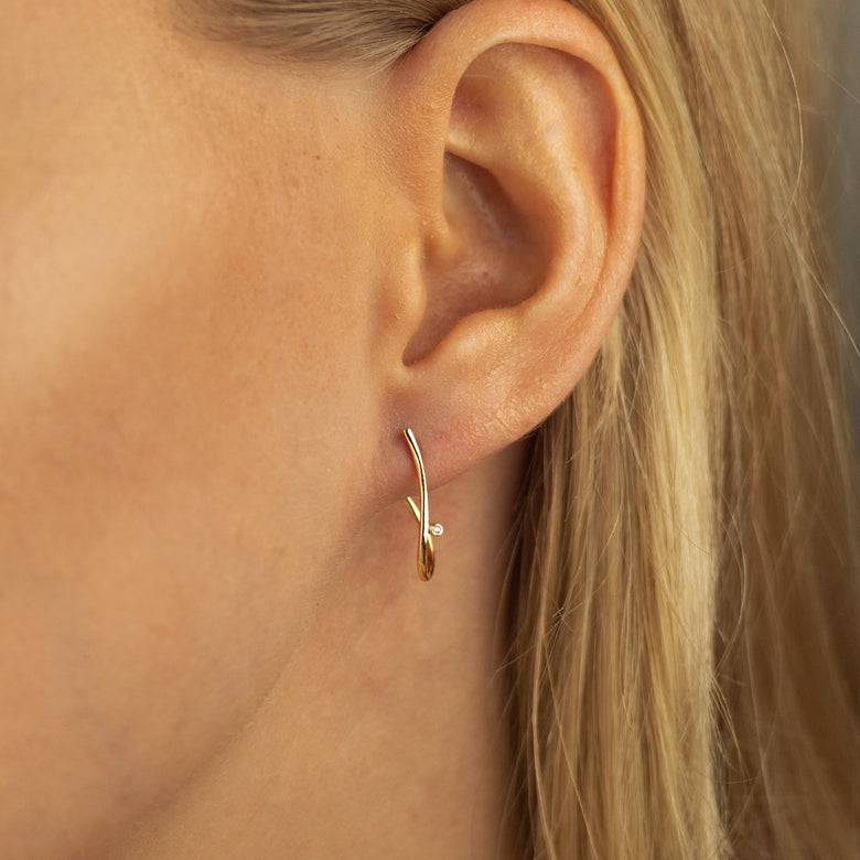 Nana Kay Echtgold Ohrring Adrienne Zeitlich begrenztes Angebot