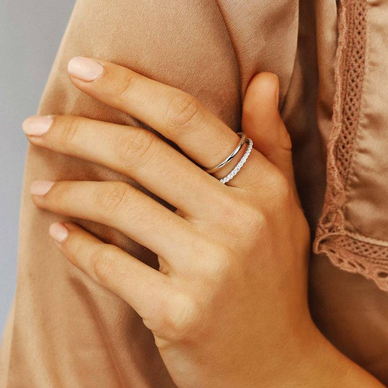 Nana Kay Swinging Silver Ring Syndetic Speichern exportieren