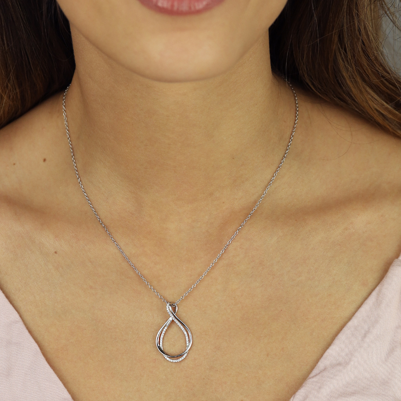 Nana Kay Swinging Silver Halskette Eternity 2025