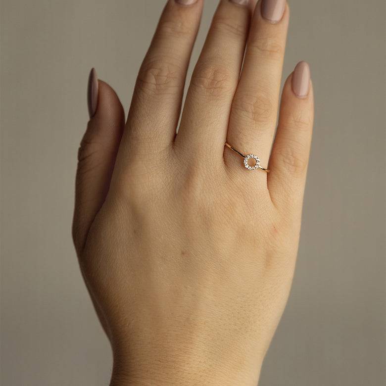 Nana Kay Echtgold Ring Toulouse Heißer Verkauf